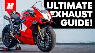 Ultimate Exhaust Guide for the Ducati Panigale V4 & Streetfighter V4!