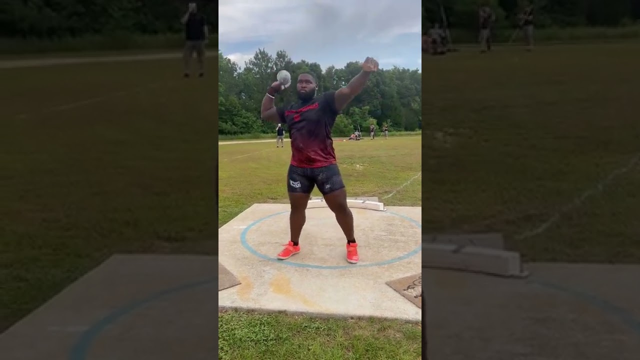 🇭🇹NEW  NATIONAL RECORD🇭🇹- 19.17m (62&rsquo;9&rdquo;) - 16lbs Shotput