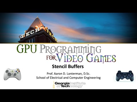 GPU Lecture 12.2: Stencil Buffers: Mirror Effects & Shadow Buffers (2022-2023)
