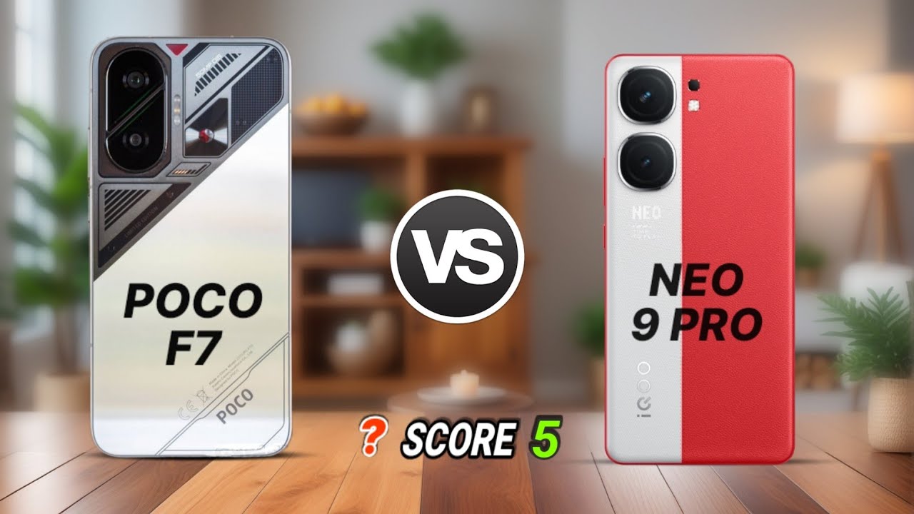 Poco F7 vs Iqoo Neo 9 Pro Comparison Which One Is Best