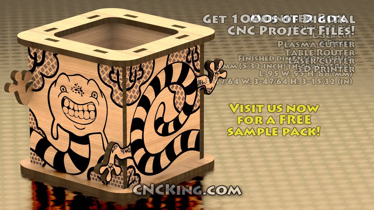 Monster Box: 3D Assembly Animation (1080HD)