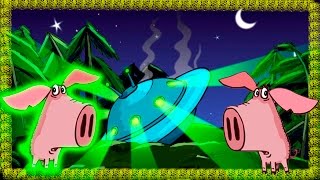 Piglet - Part 7 - Ufo | 3D Animation Kids Videos | Full Episodes