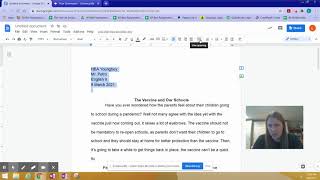 Formatting Your Final Draft