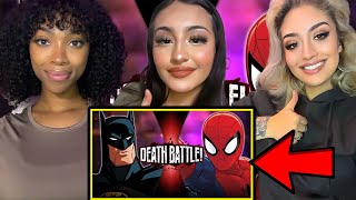 FIRST TIME WATCHING! Batman VS Spider-Man (DC VS Marvel) | DEATH BATTLE! (REACTION)