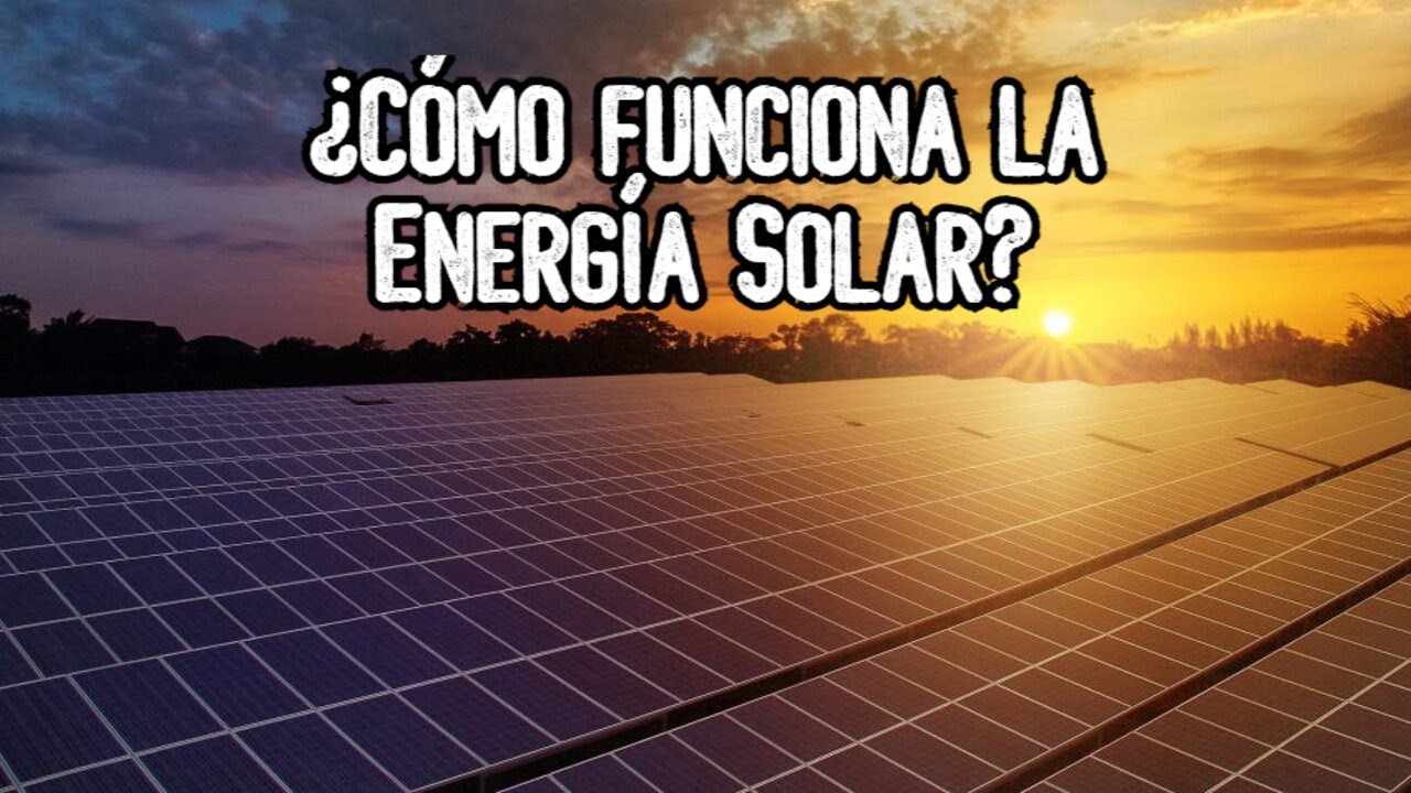 Como funciona un panel fotovoltaico