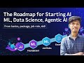 AI, ML, Data Science to Agentic AI: Complete Roadmap from Basics to Job-Ready!"