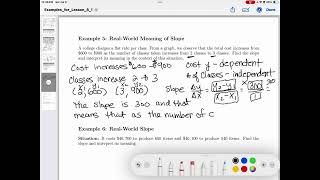8.1 Interpreting Slope Examples 5 and 6