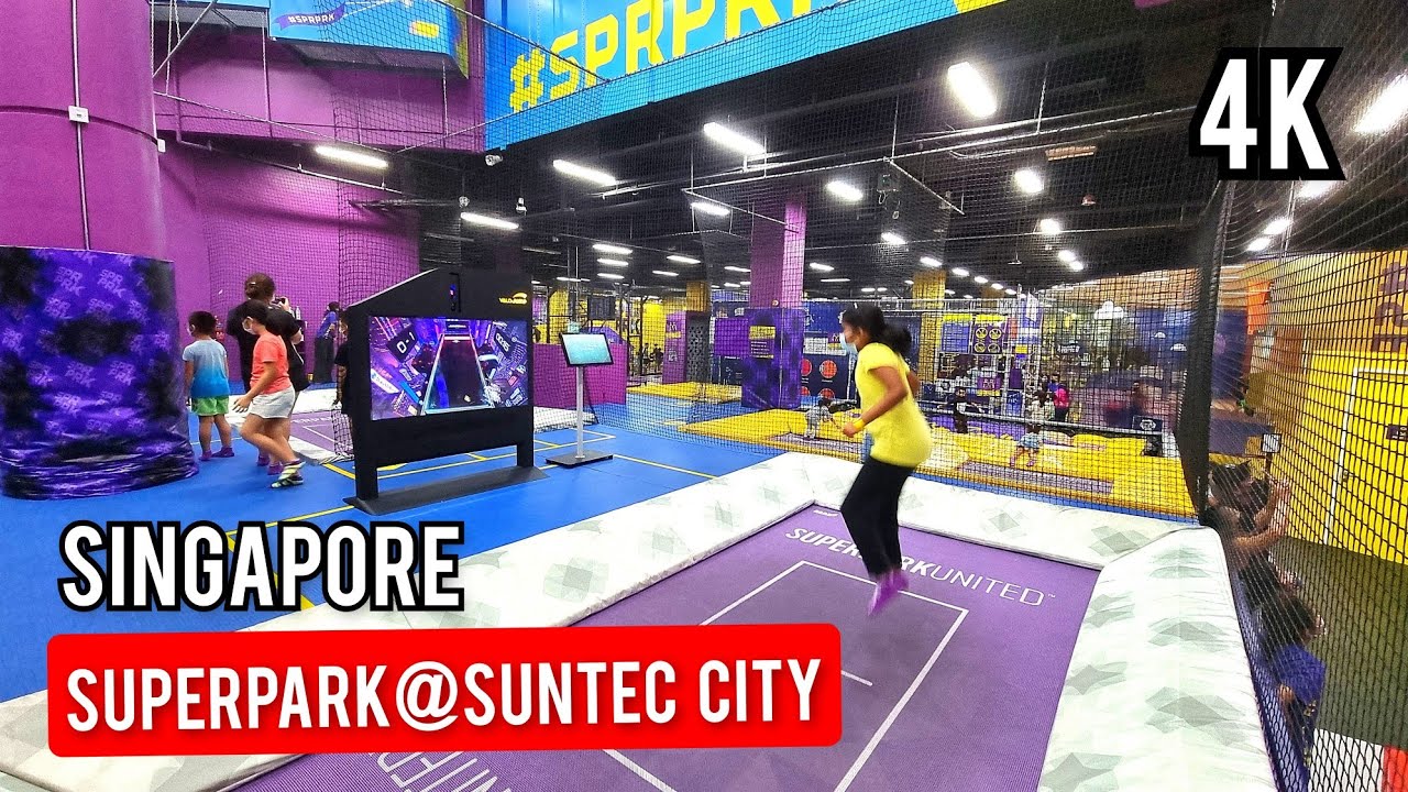 SUPERPARK Singapore Largest Indoor Park Suntec City Singapore YouTube