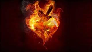 Fire of Holysprit Pentecost Day Christian Faithfull Footage Christian Worship Background Motion Loop