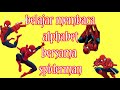 Alphabet  spider man