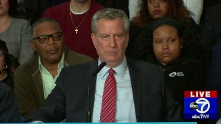 Mayor de Blasio ferry expansion announcement