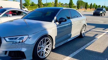 the 700hp RS3  that almost killed us || Blood Mountain Run