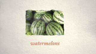 fruit vocabulary