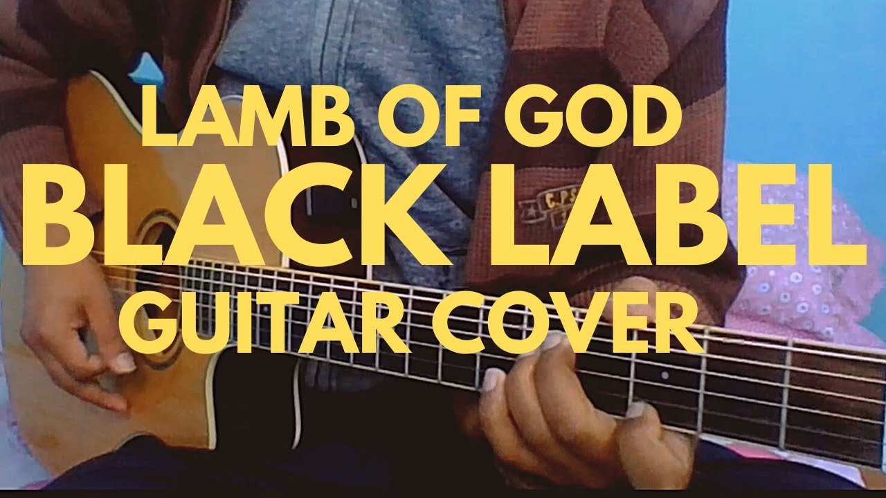 Lamb Of God Black Label Acoustic Guitar Cover YouTube