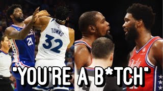 Joel Embiid Fights, Altercations & Trash Talk (Compilation)