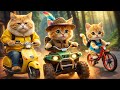 Funny cat Riding Vehicles 😂 funny​ #funnycatvideos #cat​ #cute