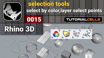 0015. select by color, by layer, select point ( cloud ) in rhino