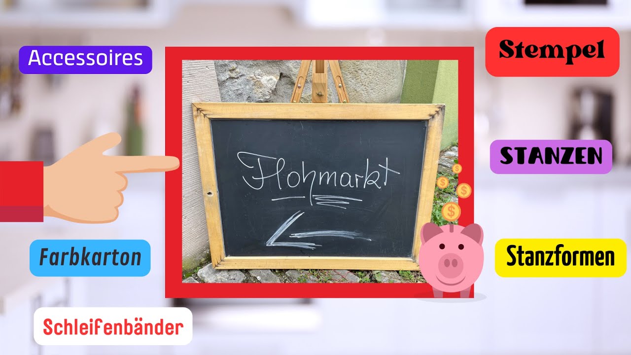 Flohmarkt- Stempel - Stanzformen - Handstanzen -Produkte von Stampin´UP!