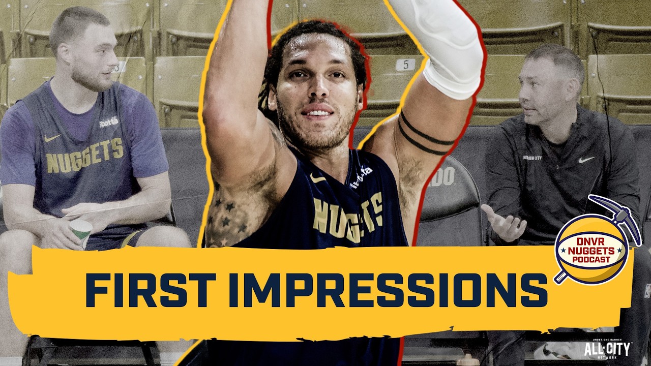 Nikola Jokić & Aaron Gordon’s first impressions of the Nuggets at training camp | DNVR Nuggets Live