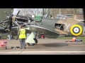 Hawker Hurricane ( NOT spitfire ) Engine start and run up.