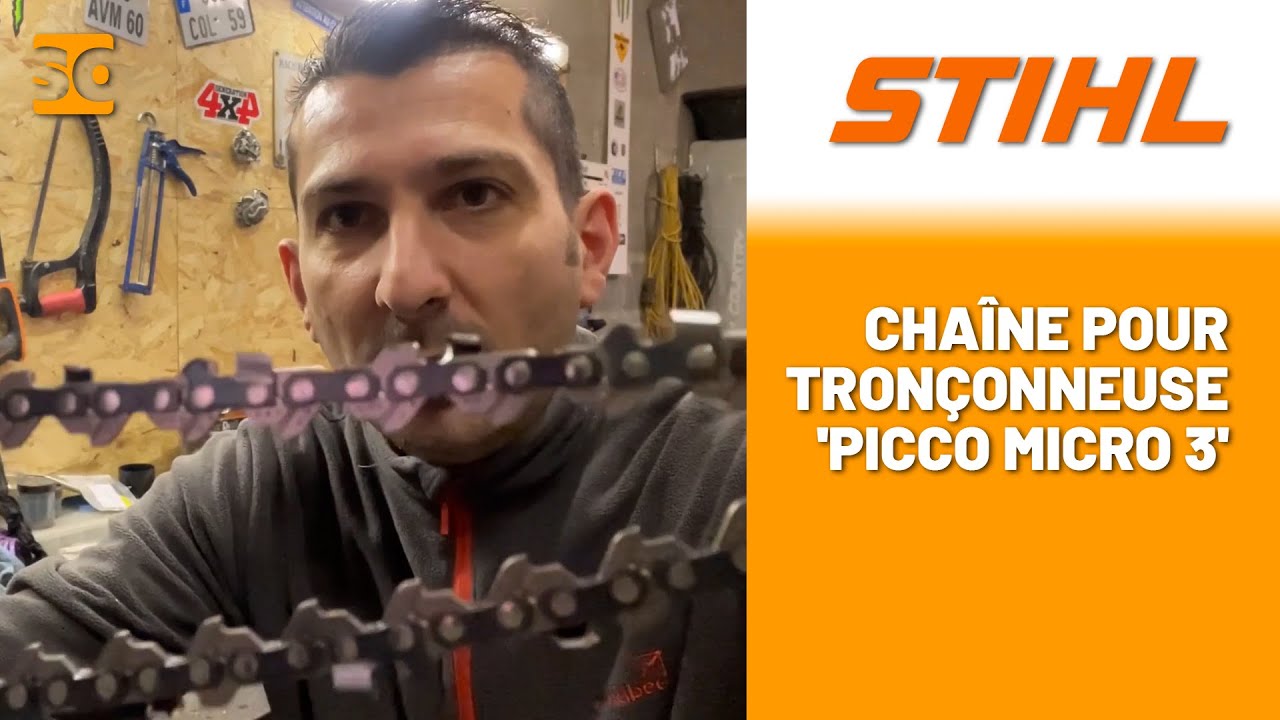 Présentation de la Chaîne pour tronçonneuse Picco Micro - STIHL