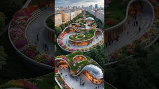 Incredible Futuristic Park Design | Green City Architecture Concept