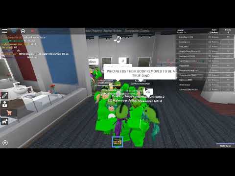 Dino Dance Party At Da Fume Salon Roblox - roblox fume salon game