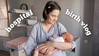 Hospital Birth Vlog (having a baby in Eastern Europe)