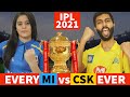 IPL 2021 - MI vs CSK - Mumbai Indians vs Chennai Super Kings