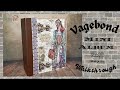 walkthrough Stamperia Vagebond Mini Album 8x10 ( special thanks to www.scraphut.nl )