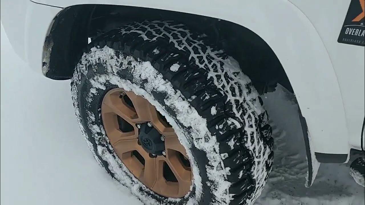 Goodyear Wrangler Ultra Terrain AT snow performance - YouTube