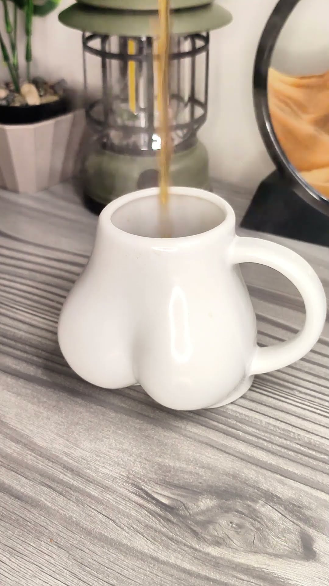 Cute Butt Ceramic Mug ( # 2070  ) 1️⃣? Product Link in Bio
