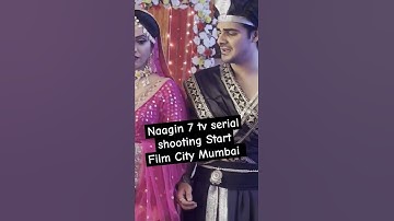naagin 7 🐍🐍 tv serial shooting behind the scenes Priyanka choudhary lead character