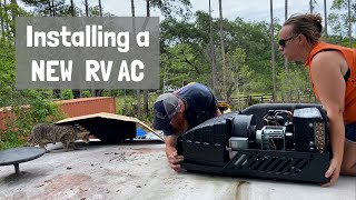 How to Install a New RV AC unit by The Mess RV Homestead 157 views 1 year ago 14 minutes, 38 seconds