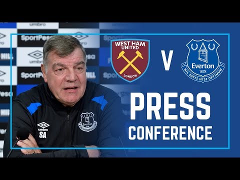 LIVE PRESS CONFERENCE: WEST HAM V EVERTON