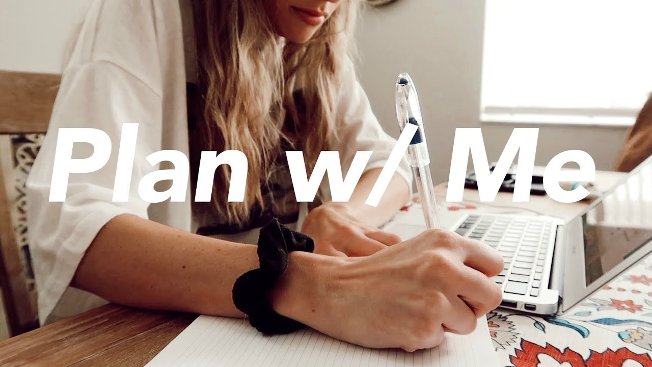 ⁣March PLAN WITH ME | finances, how i budget for taxes, life update, & new video schedule