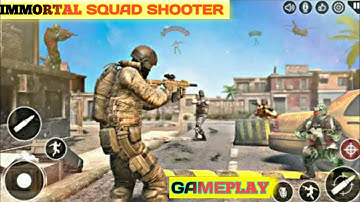 IMMORTAL SQUAD SHOOTER| GAMEPLAY|ONLY TEAM DEATH MATCH| - (S.A.K GAMING YT)