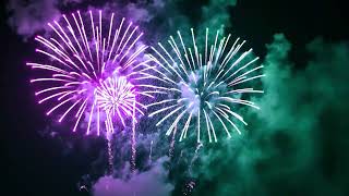 5 Hours of Amazing Fireworks With Sound | Fireworks Show for TV Screen Background