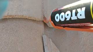 How to repair a cracked roof tile