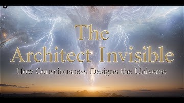 “The Invisible Architect: How Consciousness Designs the Universe"🌍🪐✨