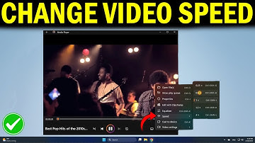 How To Change Video Playback Speed on Windows Media Player in Windows 10 & 11