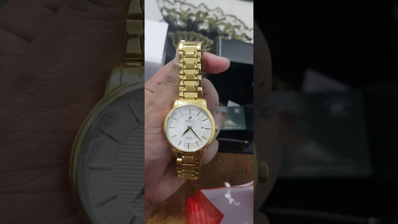 Beverly Hills Polo Club Men's Watch (Gold) ⌚ - YouTube