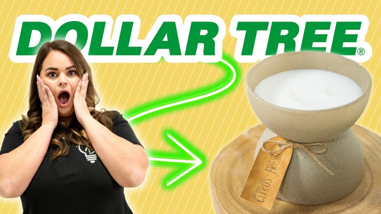 MIND BLOWING DOLLAR TREE CANDLE HACK YOU NEED TO SEE! YouTube
