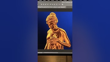 Turn Objects to GOLD in Photoshop! #Shorts