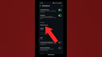 How To Change Whatsapp Notification Tone | Whatsapp Notification Tone Kaise Change Kare #shorts