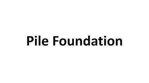 ACT-Lecture 20-Pile Foundation-By Prof.S.H.Thumar
