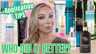 BEST & WORST SELF TANNERS ✨SHOWDOWN✨ THE GOOD, THE BAD and  THE UGLY + Application Tips