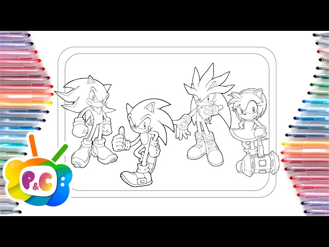 Coloriage Sonic  Coloring pages, Hedgehog colors, Rose coloring pages