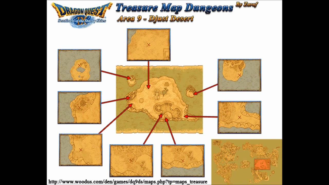 Dragon Quest IX Every Grotto Location YouTube