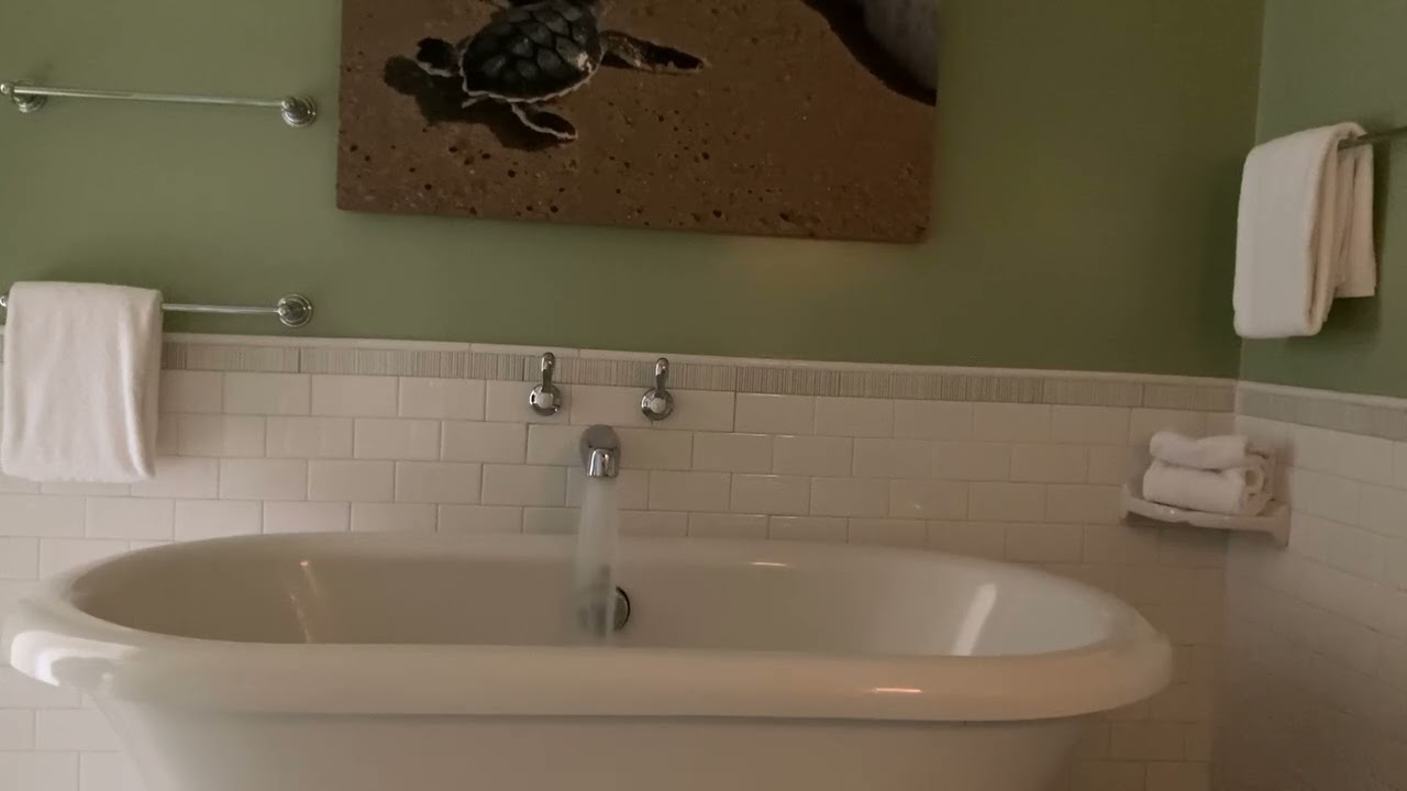 Bathtub Filling ASMR // Lowlight Turtle Bathtub Filling 6 Hour Loop for Sleep
